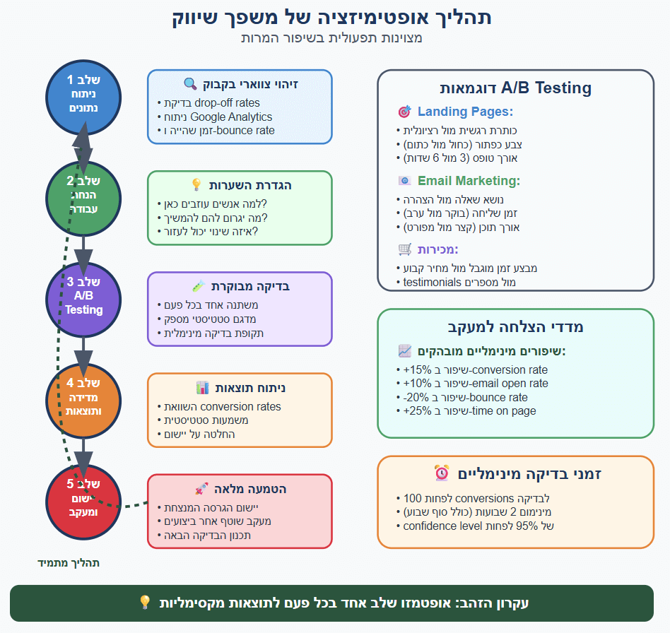 תהליך האופטימיזציה של משפך שיווקי 1 1 תהליך האופטימיזציה של משפך שיווקי (1)